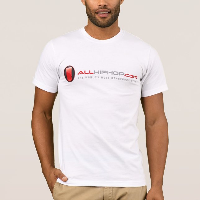 allhiphop_logo_transparent T-Shirt (Front)
