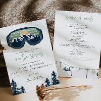 ALLIE Sage Snowboarding Mountain Ski Bachelorette