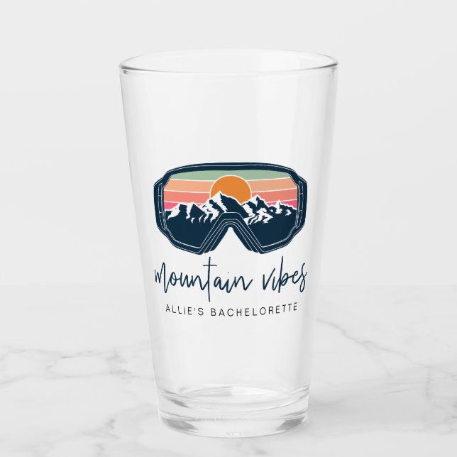 ALLIE Ski Snowboarding Goggle Mountain Vibes Glass (Front)