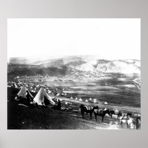 Allied Encampment, Crimea, c.1855 Poster