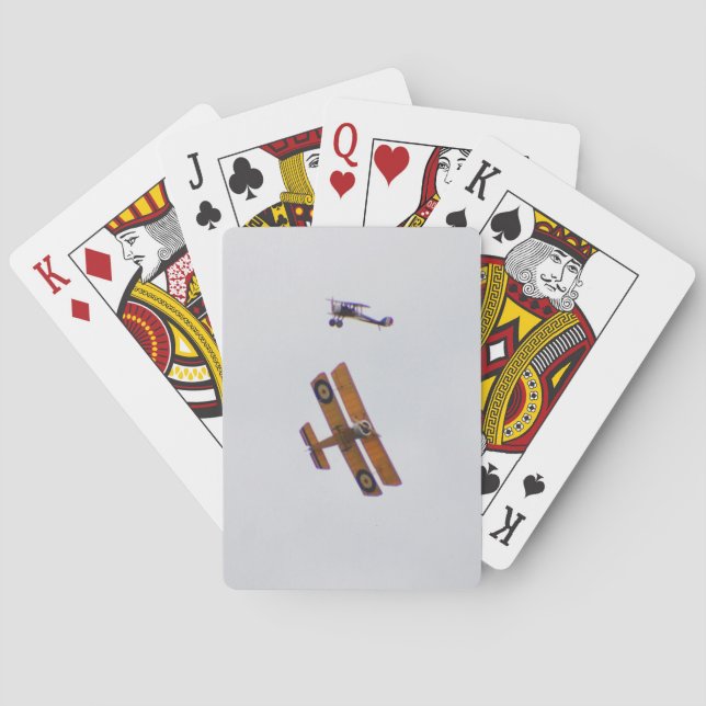 Allied Fighters Of World War One Playing Cards (Back)