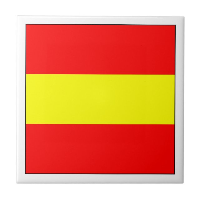 Allied Flag Number 1 Tile (Front)