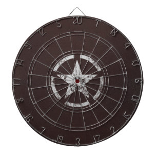 Allied US White Star Vintage Dartboard