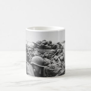 Allied World War II Soldiers Crossing the Rhine Coffee Mug