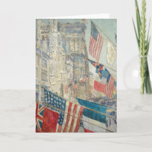 Allies Day   Childe Hassam Card