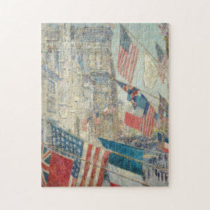 Allies Day   Childe Hassam Jigsaw Puzzle