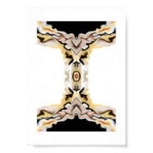 Alligare Golden Abstract Acrylic Fluid Art