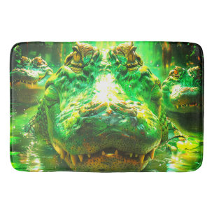 Alligator Bath Mat