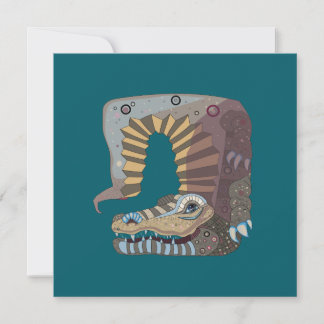 Alligator  card