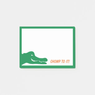 Alligator Chomp to it! Post-it Notes