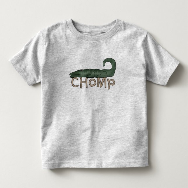 Alligator Chomp Toddler T-Shirt (Front)