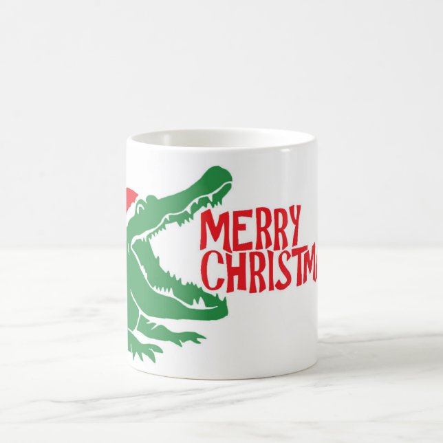 Alligator christmas mug (Center)