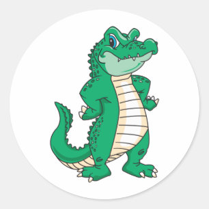Alligator Classic Round Sticker