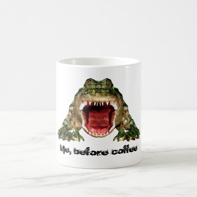 Alligator coffee mug (Center)