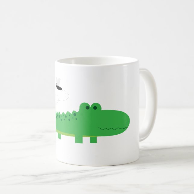 Alligator Coffee Mug (Front Right)