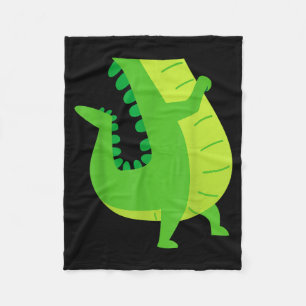 Alligator Costume - Gator Crocodile Zoo Animal Lov Fleece Blanket
