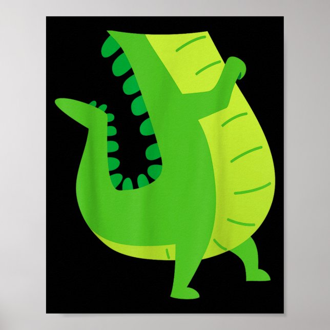 Alligator Costume - Gator Crocodile Zoo Animal Lov Poster (Front)