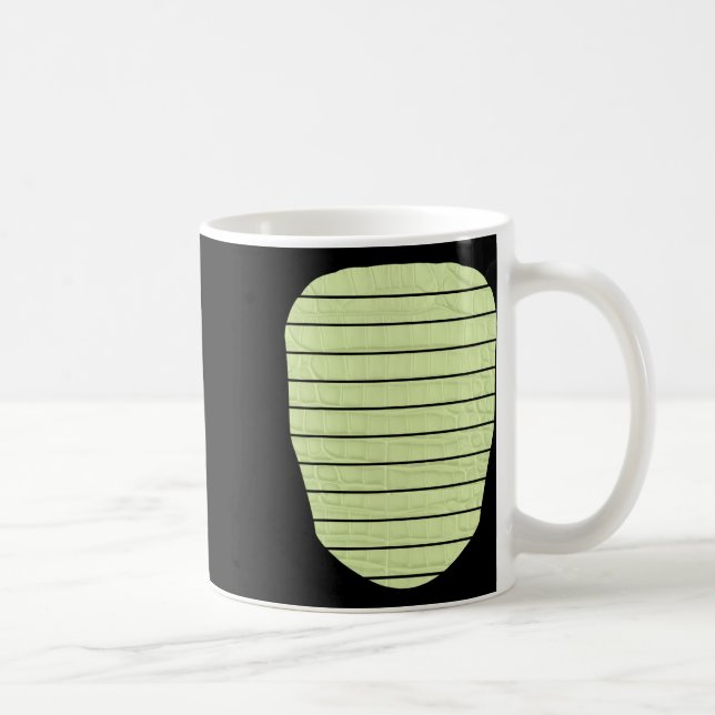 Alligator Crocodile Lizard Dinosaur Belly Hallowee Coffee Mug (Right)