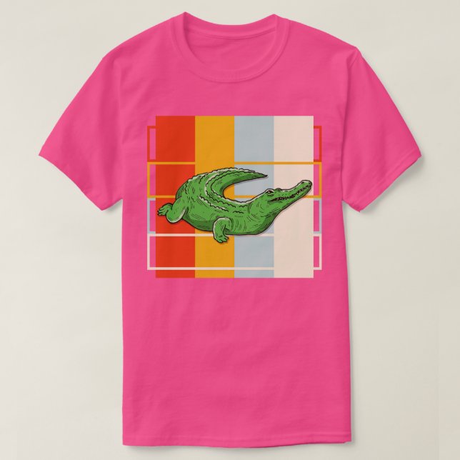 Alligator Crocodile T-Shirt (Design Front)
