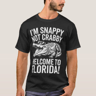 Alligator Crocodile Welcome To Flordia T-Shirt