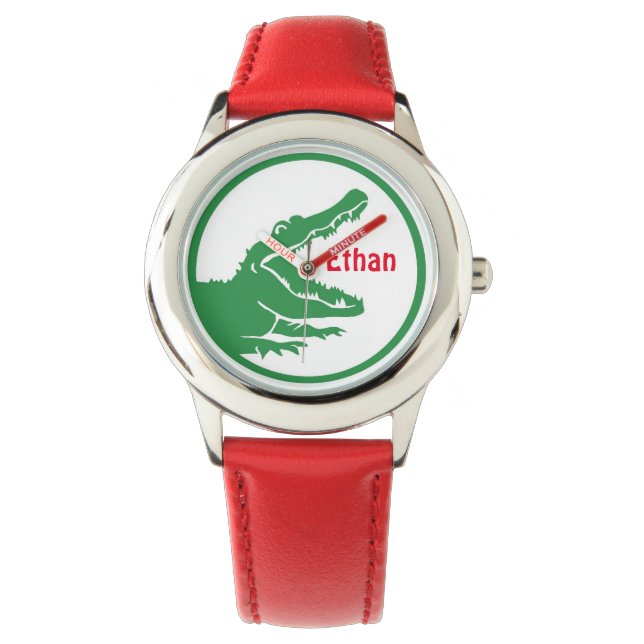 Alligator custom watch (Front)