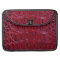 Alligator Designer MacBook 15" Sleeve (burgundy)