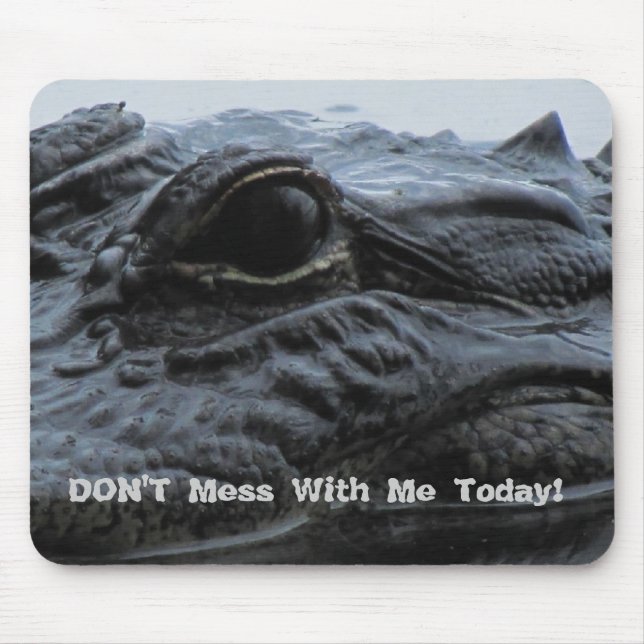 Alligator Eye Mousepad (Front)