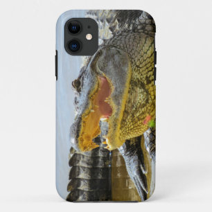 Alligator. Face to face iPhone 11 Case