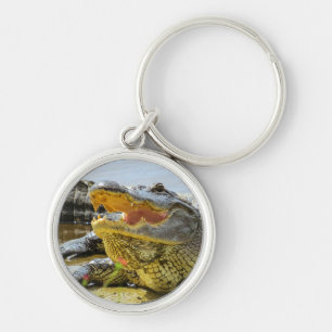 Alligator. Face to face Key Ring
