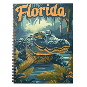 Alligator Florida Everglades Notebook