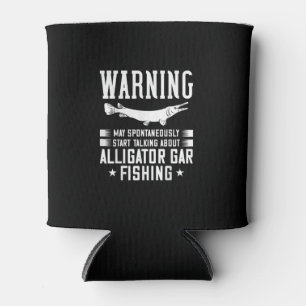 Alligator Gar Fish Gift Fishing Farmer Can Cooler
