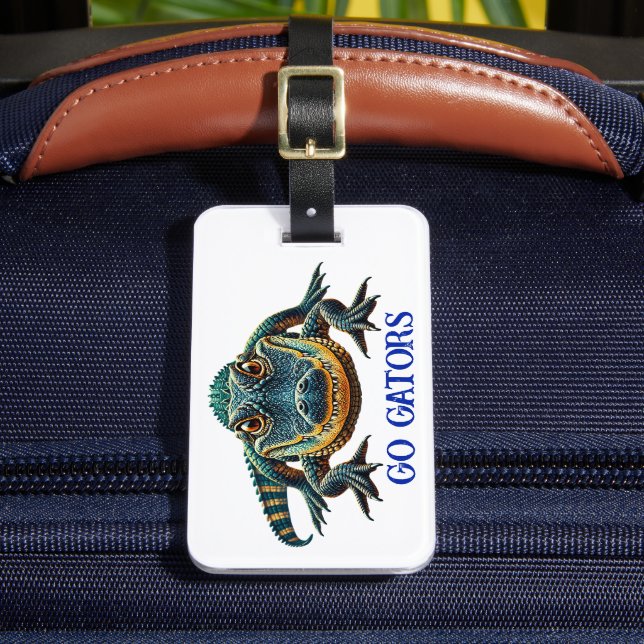 Alligator - Go Gators Luggage Tag (Front Insitu 2)