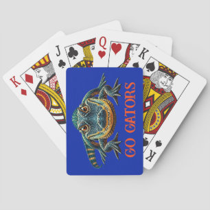 Alligator - Go Gators Playing Cards