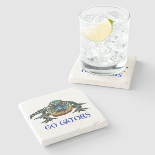 Alligator - Go Gators Stone Coaster