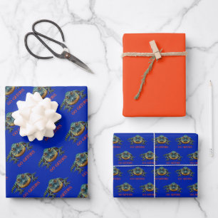 Alligator - Go Gators Wrapping Paper Sheet