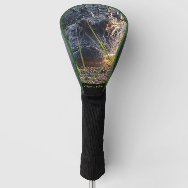 Alligator Golf Head Cover (Front)