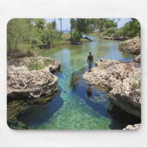 Alligator Hole, Black River Town, Jamaica Mouse Mat