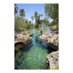 Alligator Hole, Black River Town, Jamaica Photo Print