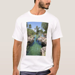 Alligator Hole, Black River Town, Jamaica T-Shirt