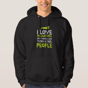 Alligator Idea Reptile Alligator Hoodie