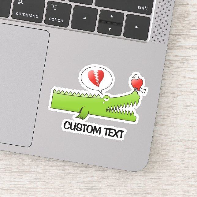 Alligator in Love (Detail)