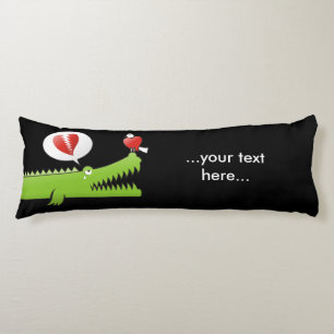 Alligator in Love Body Cushion