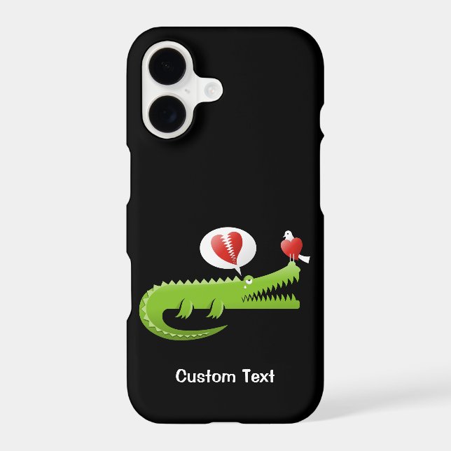Alligator in Love Case-Mate iPhone Case (Back)