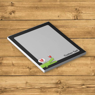 Alligator in Love Notepad