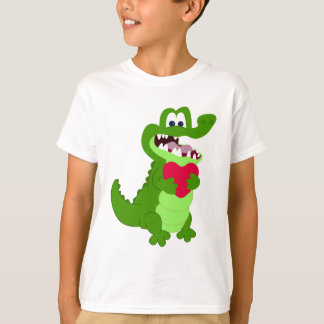 Alligator in Love T-Shirt