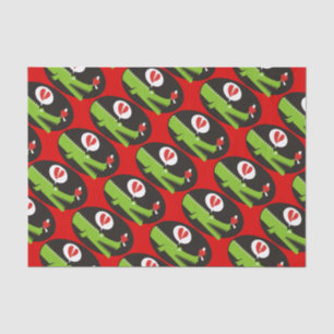 Alligator in Love Tissue Paper