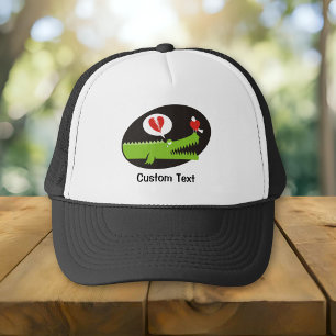 Alligator in Love Trucker Hat