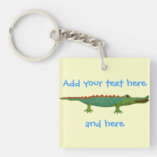Alligator Key Ring