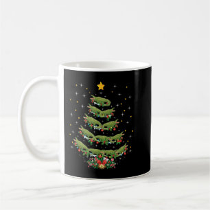 Alligator Lover Xmas Gift Alligator Christmas Tree Coffee Mug