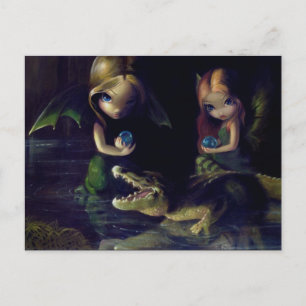 "Alligator Magic" Postcard